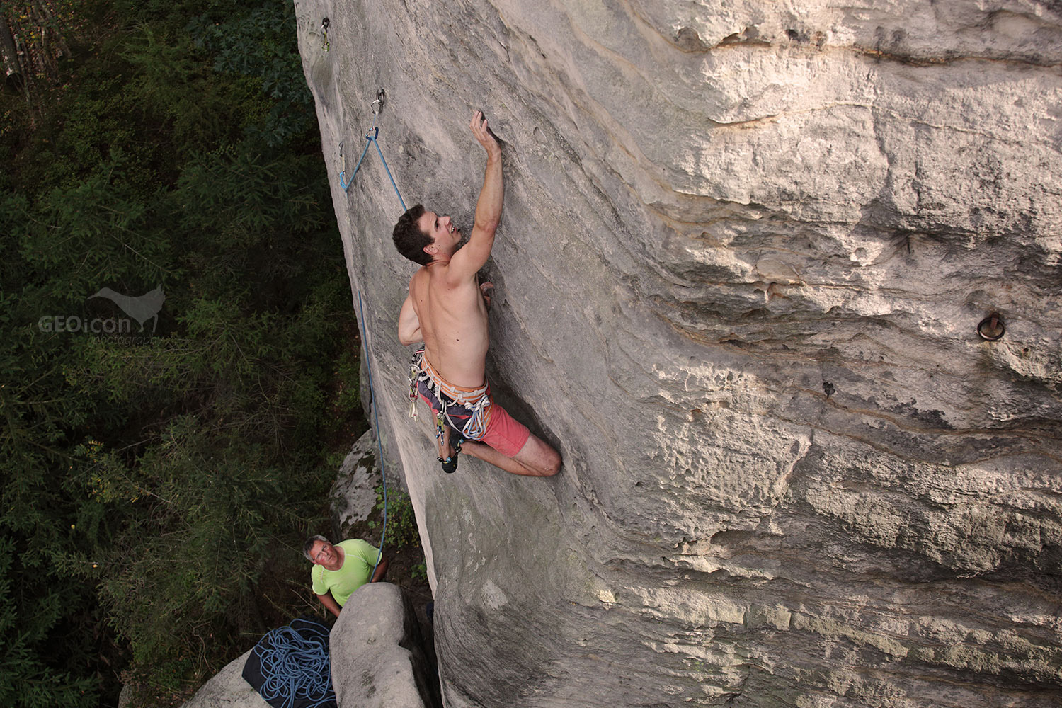 Climbing in Prachov 2020