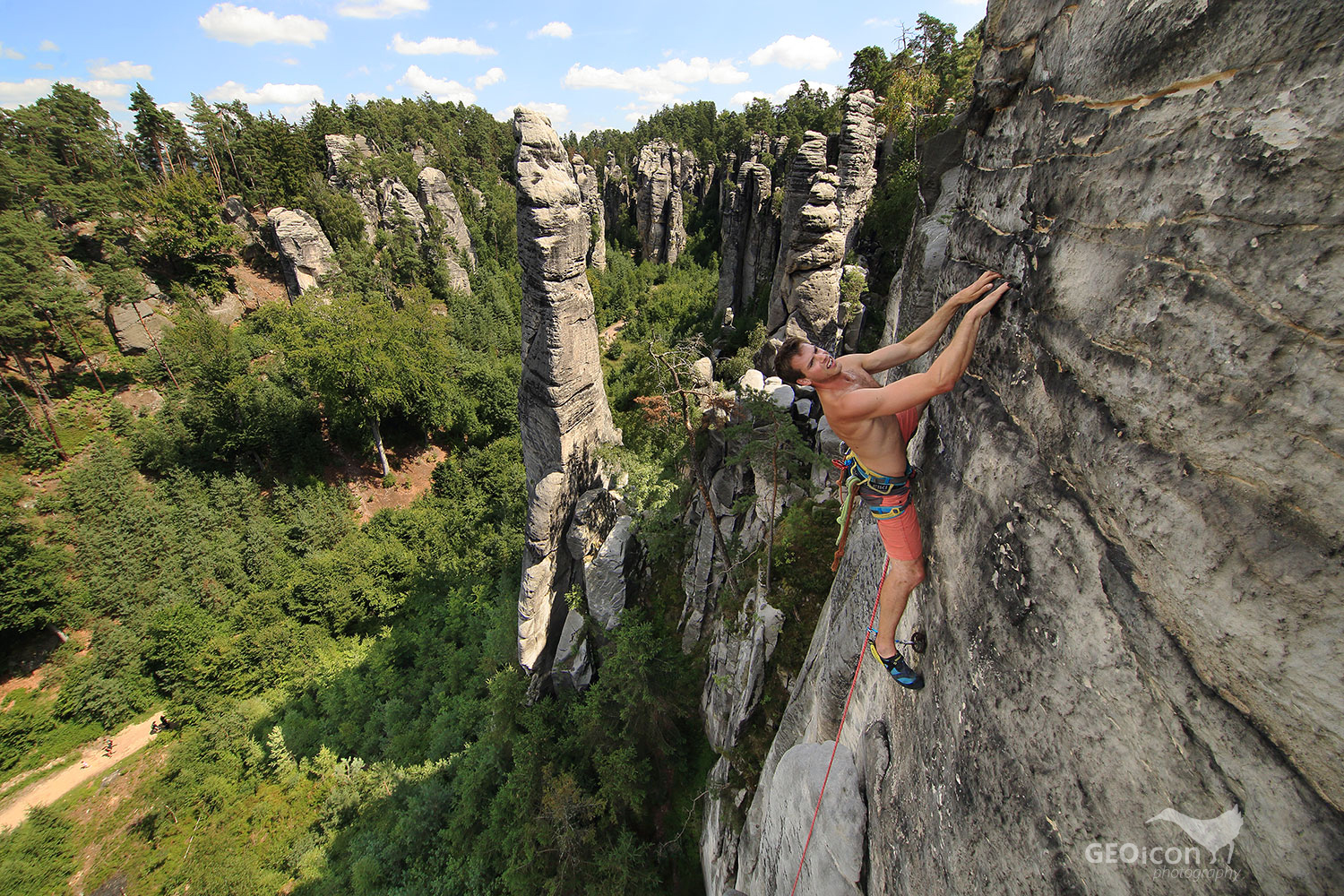 Climbing in Prachov 2021