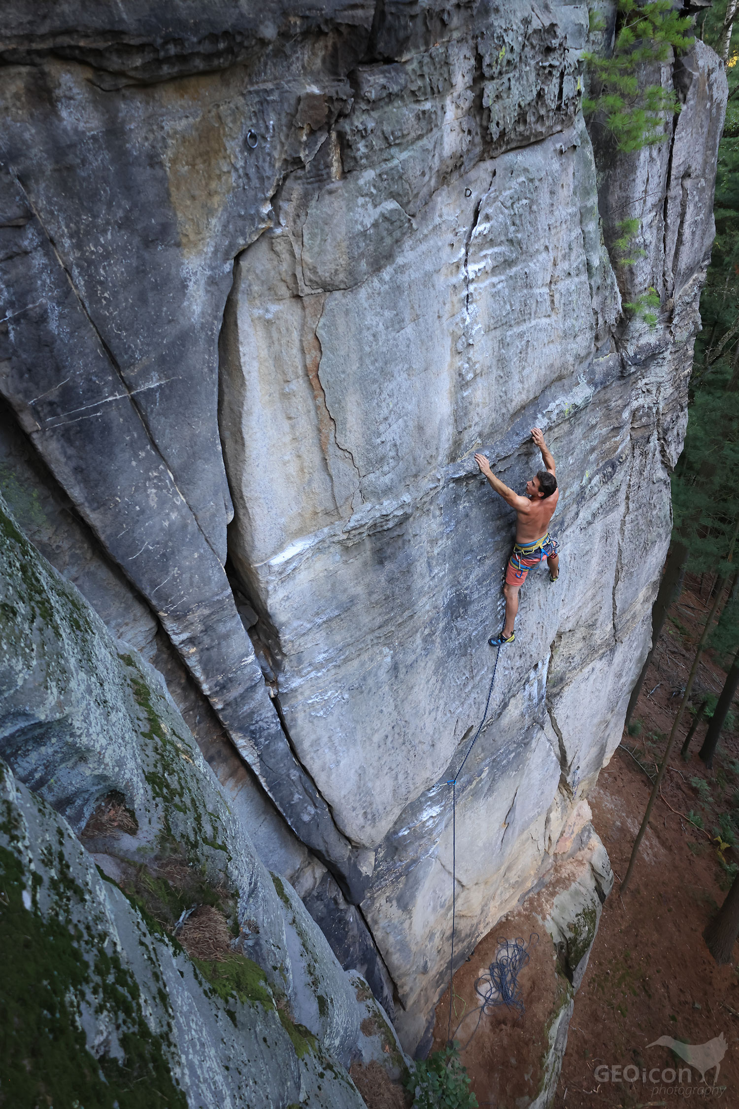 Climbing in Prachov 2021