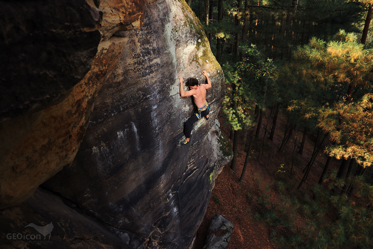 Climbing in Prachov 2021