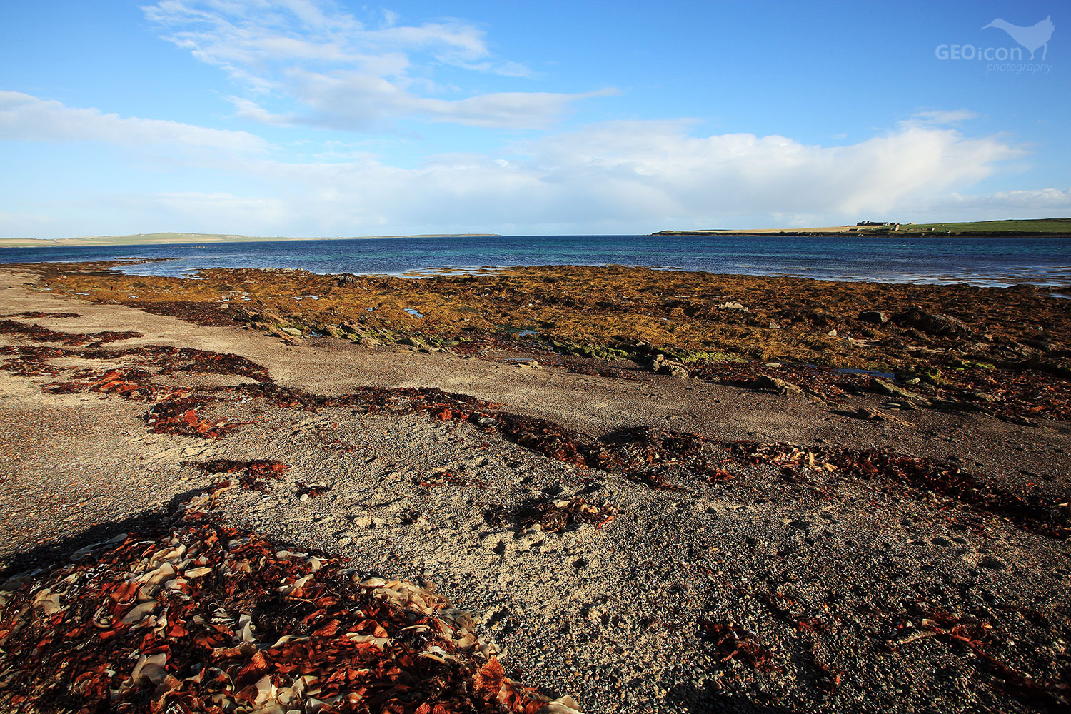 South Ronaldsay beach, Orkneys islands, Scotland.