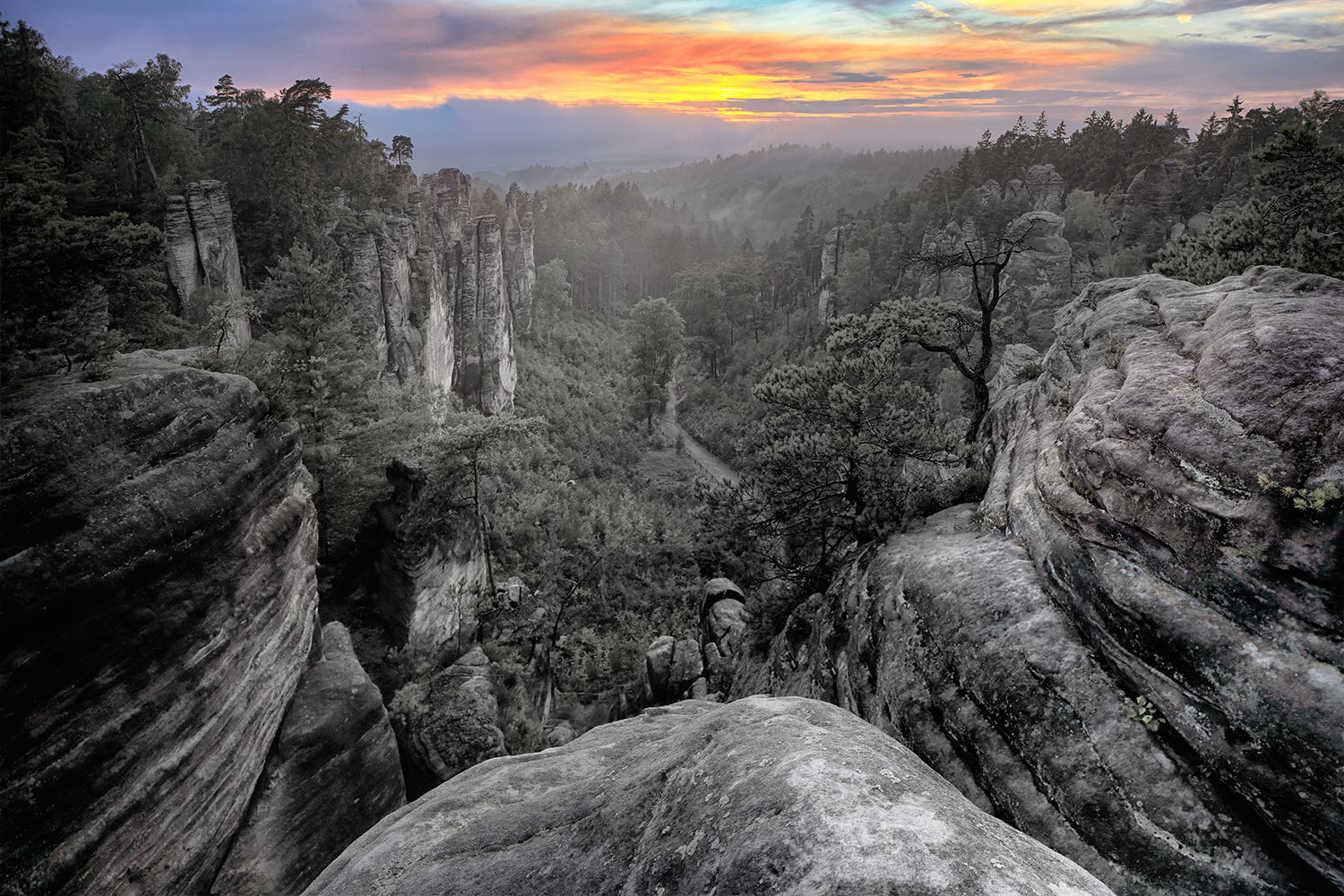 Prachov rocks, Bohemian paradise